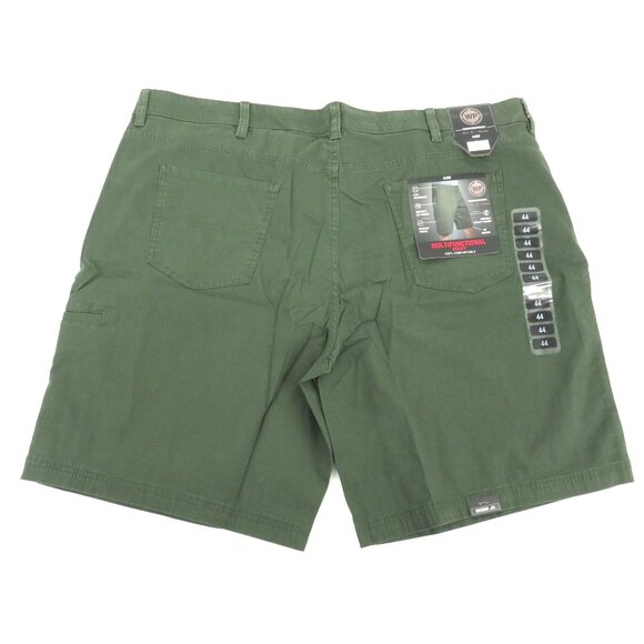 Weatherproof Multifunctional Utility Shorts 44 Ivy Green Stretch Fabric NWT $59. - Picture 1 of 5